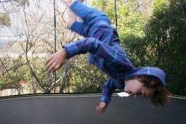 trampoline attività